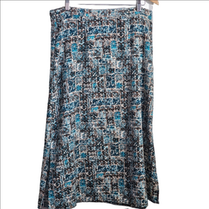 Christopher & Banks  A-Line Midi Skirt, Women's Size 12